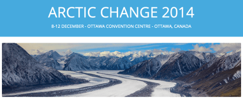 Arctic Change 2014 banner